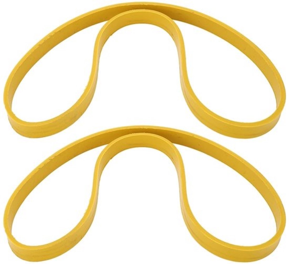 Dailygoods lintzaagwielen, 2 stuks - Rubberen bandzaagband - 12,75 mm breedte - 3,3 mm dikte - Geschikt voor 10 inch - Verbeterde levensduur