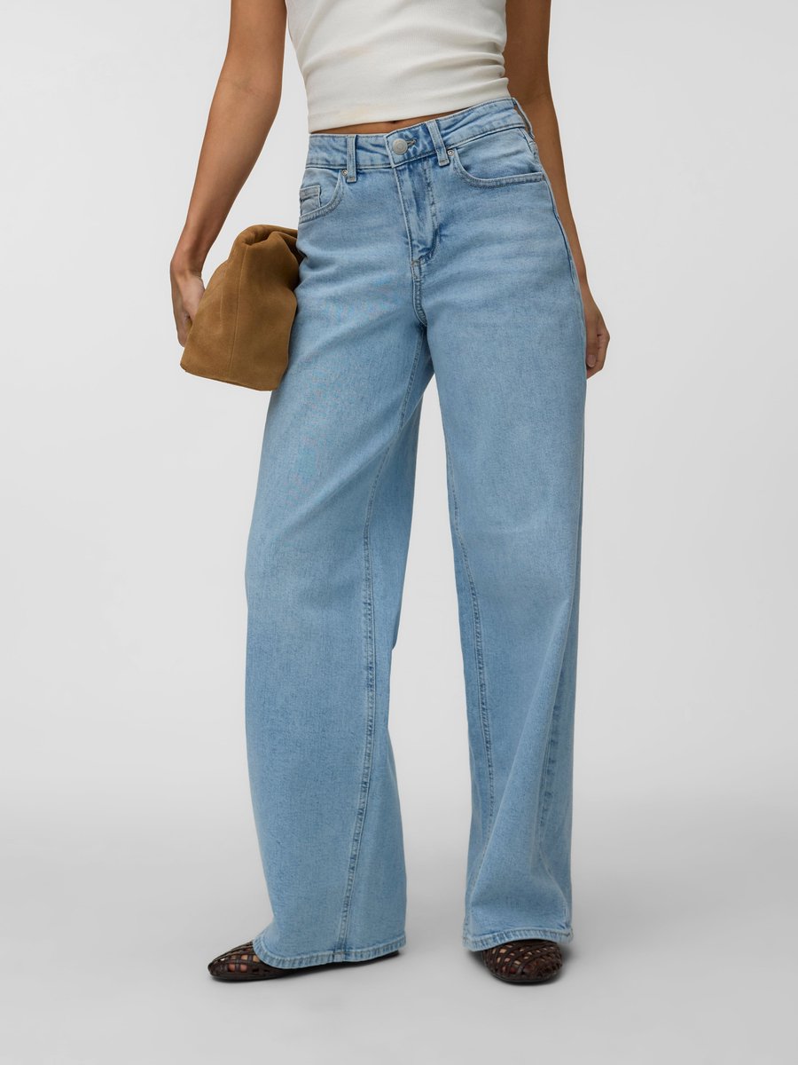 Vero Moda Jeans VMSANDIE-STRETCH Mid rise Wide fit Jeans
