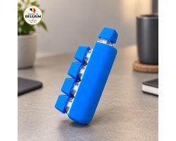 Skushy 5 Vinger Clicker Sleutelhanger - Mechanische Schakelaarhouder, Hand Fidget en Keychain