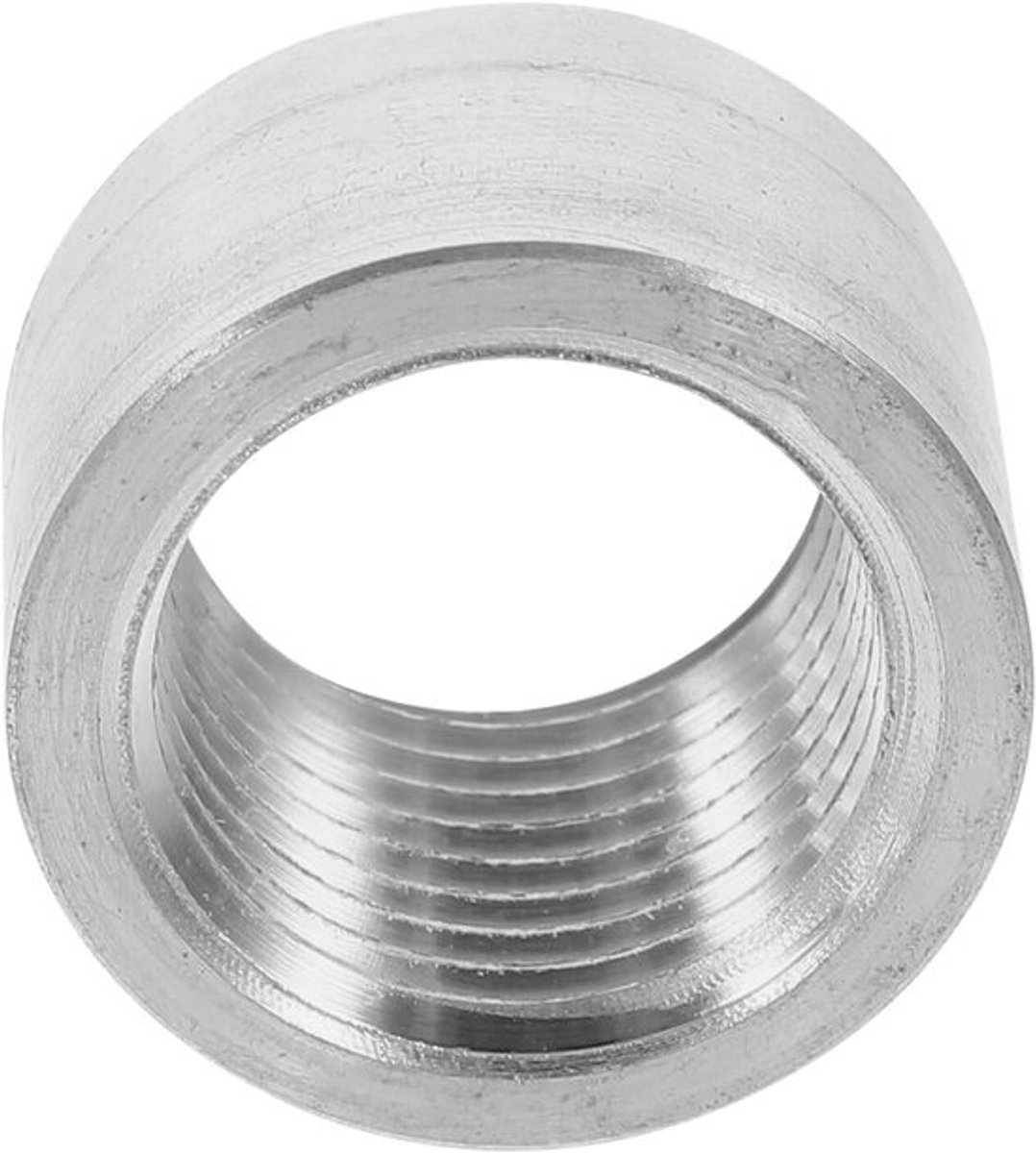 Aluminium lasdop - Sluiting - Fitting - Precisielassen - Hoge thermische geleiding - 2.65 x 1.8 cm - Zilver