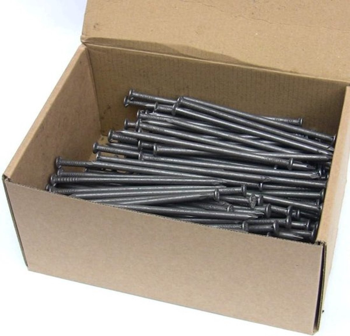 Draadpennen en spijkers - Stalen spijkers en nagels - Voor bevestiging van houtwerk - Verzonken kop - 3.1 x 60 mm