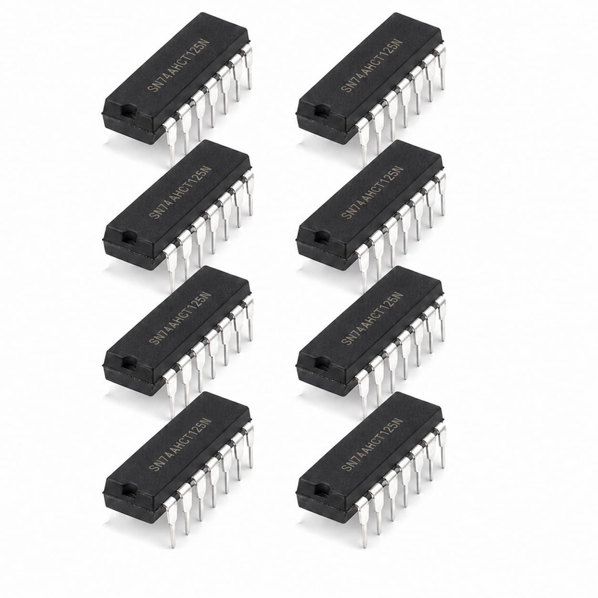 Image of 10pcs SN74AHCT125N SN74AHCT125 74AHCT125, TTL compatible quadruple bus buffer port for digital projects - ShopVlot