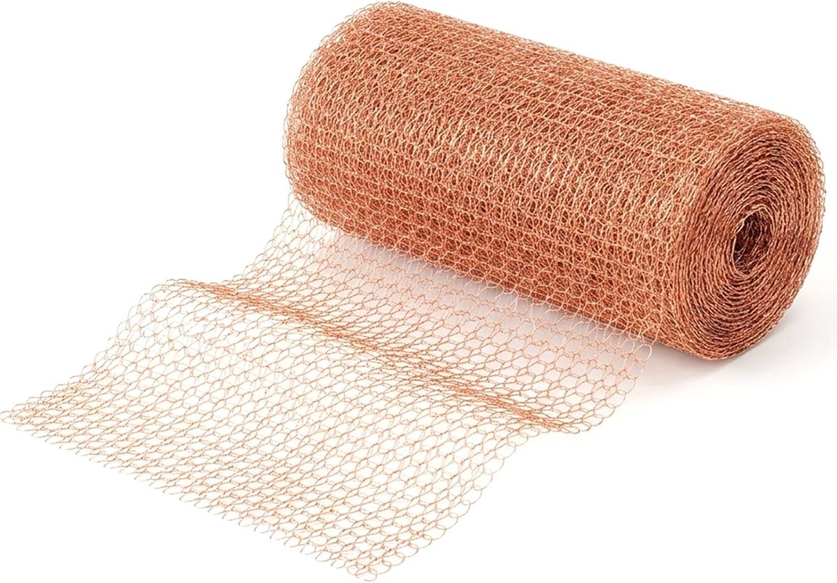 Dubbele Laag Koper Tape 5 in x 6 m voor Slakkenbescherming in Tuin en Bloembedden, Milieuvriendelijke Slakkenbarrière en Slakkenafschrikmiddel