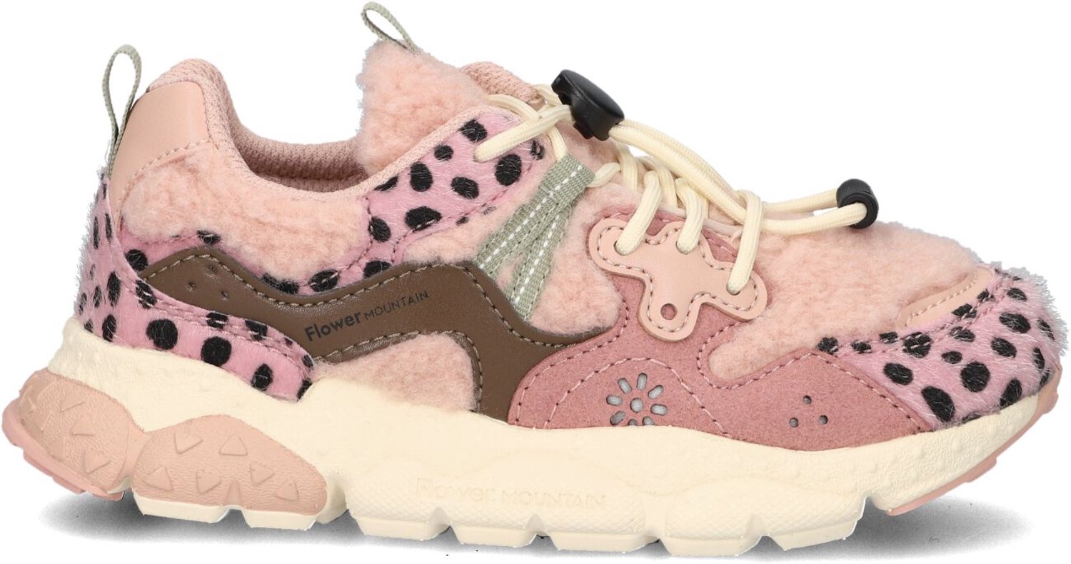 FLOWER MOUNTAIN Yamano 3 Junior Sneakers - Meisjes - Roze - Maat 30