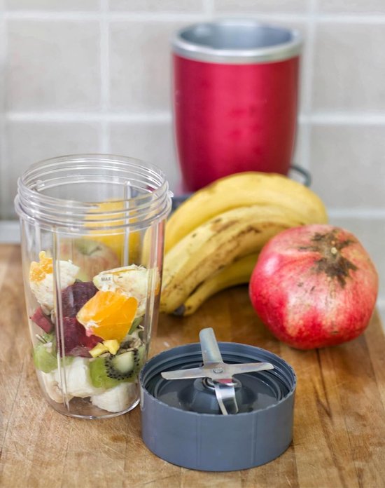 32OZ Juicer Cup Vervangingsonderdelen voor Elektrische Blender - Geschikt voor 900W en 600W - Set van 2 — afbeelding 3