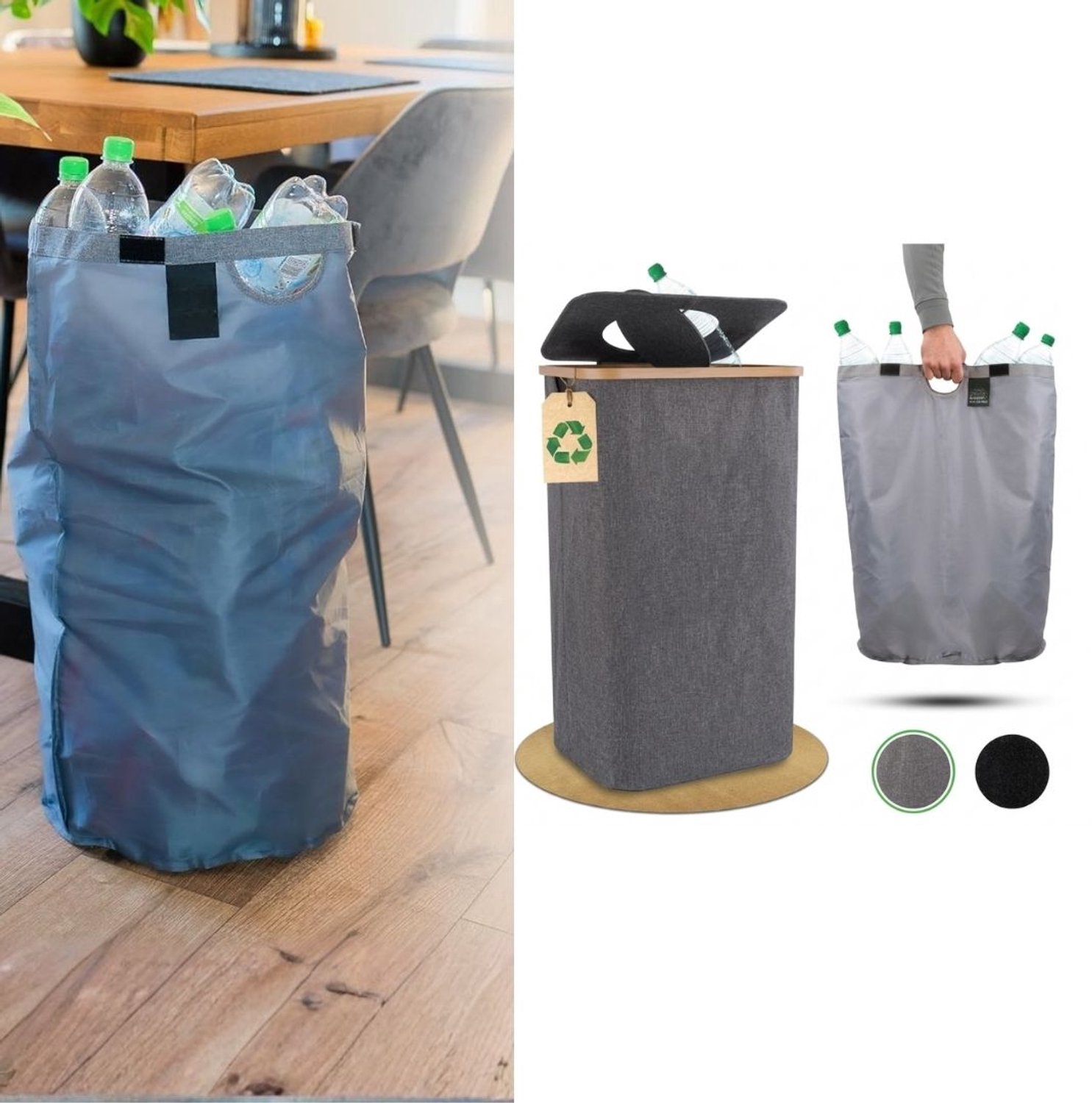 DailySupplies® Statiegeld Container - Container - Vuilnisbak -Grijs