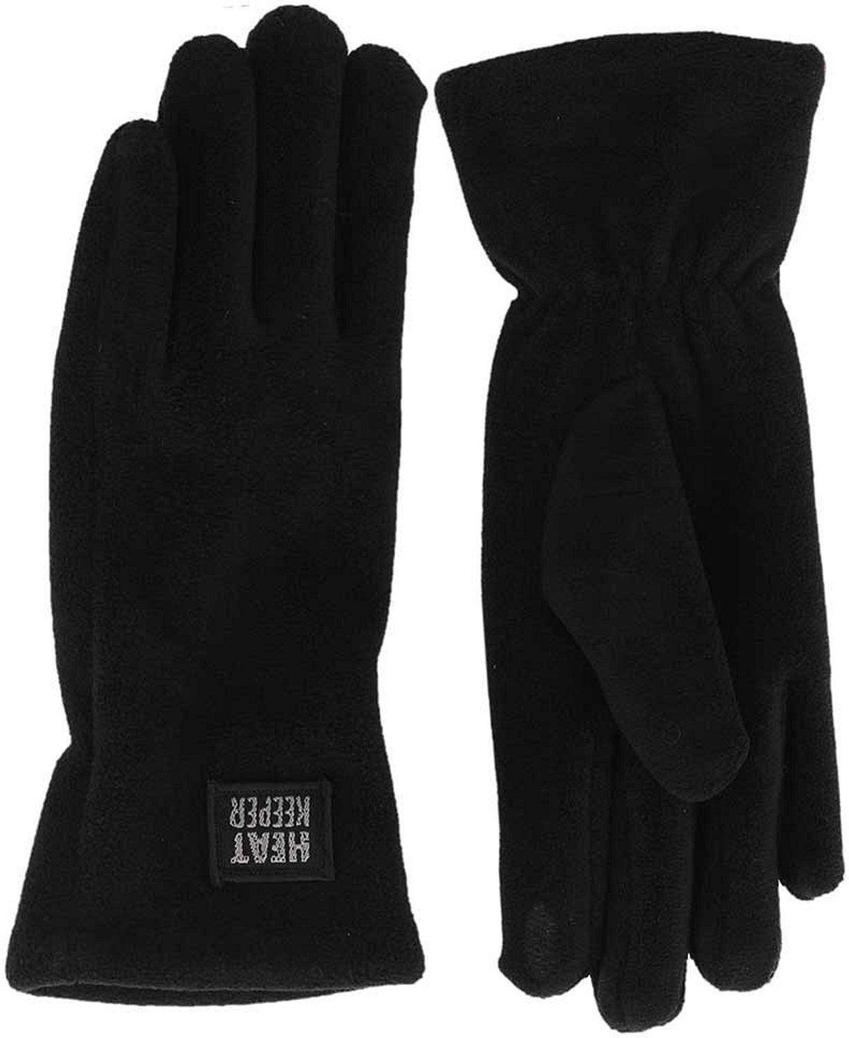 Heatkeeper Dames Thermo Fleece Handschoenen - Touchscreen - Zwart