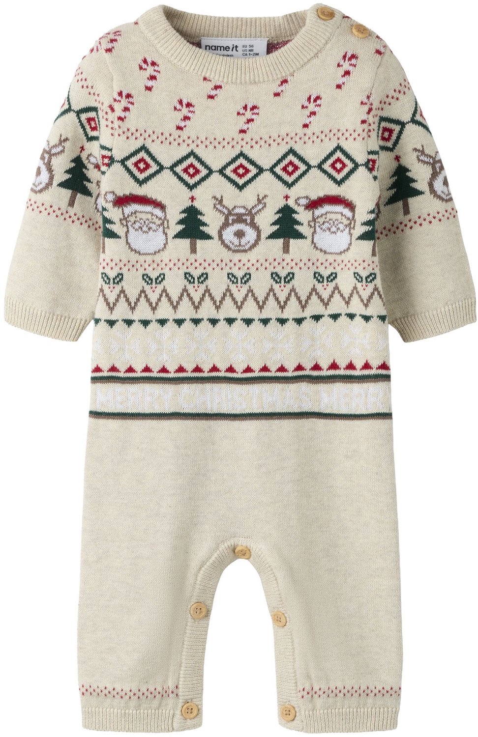 Name it Jumpsuit Biologisch katoen Kerst