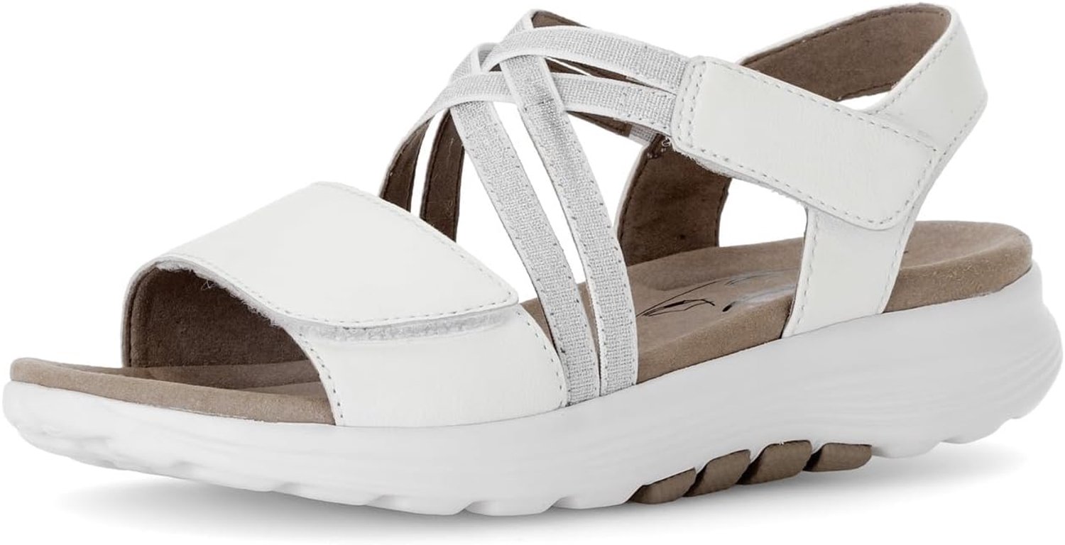Gabor Damen Sandalette in weiss