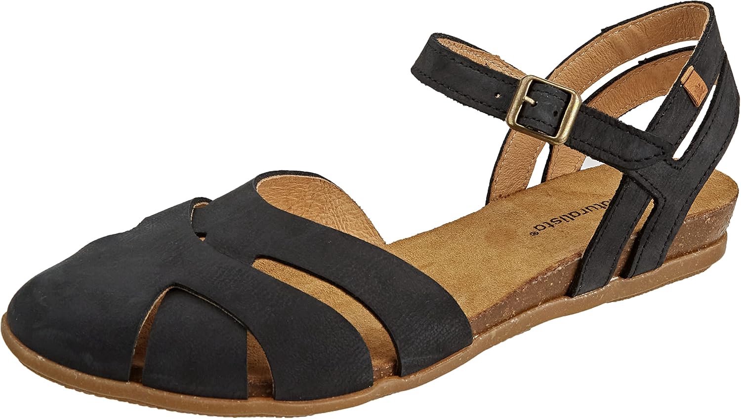 El Naturalista Stella Sandalen Dames Zwart