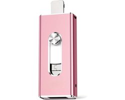 USB-flashdrive - 256 GB Snelle USB Flash Drive - 256 GB USB Flash Drive Geschikt voor iPhone,iPad,Android,PC - Draagbare Pendrive - 4-in-1 USB Stick - Externe Gegevens opslag - Photostick - Voor Foto's, Video's en Bestanden - Plug-and-Play - Roze