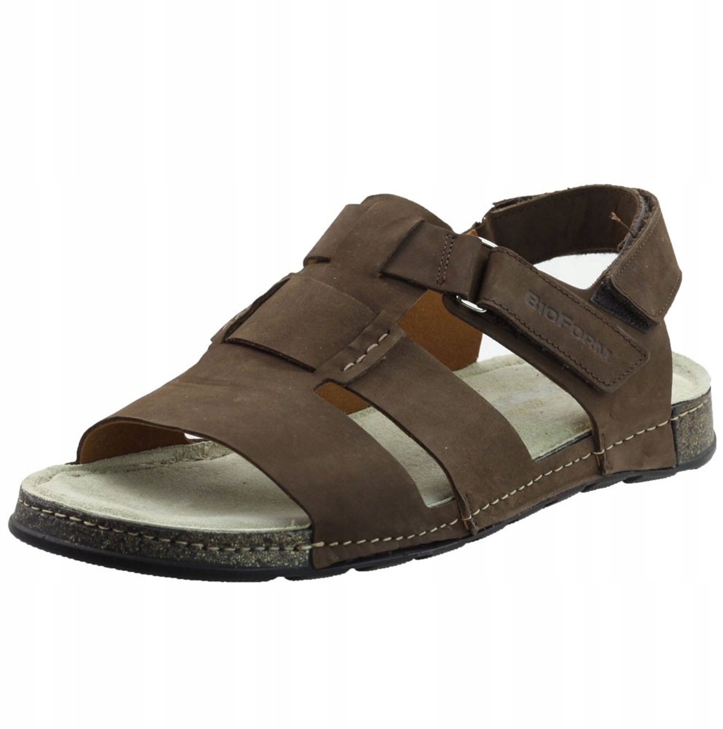 NIK Heren Sandalen Leer Comfort & Stijl Bruin