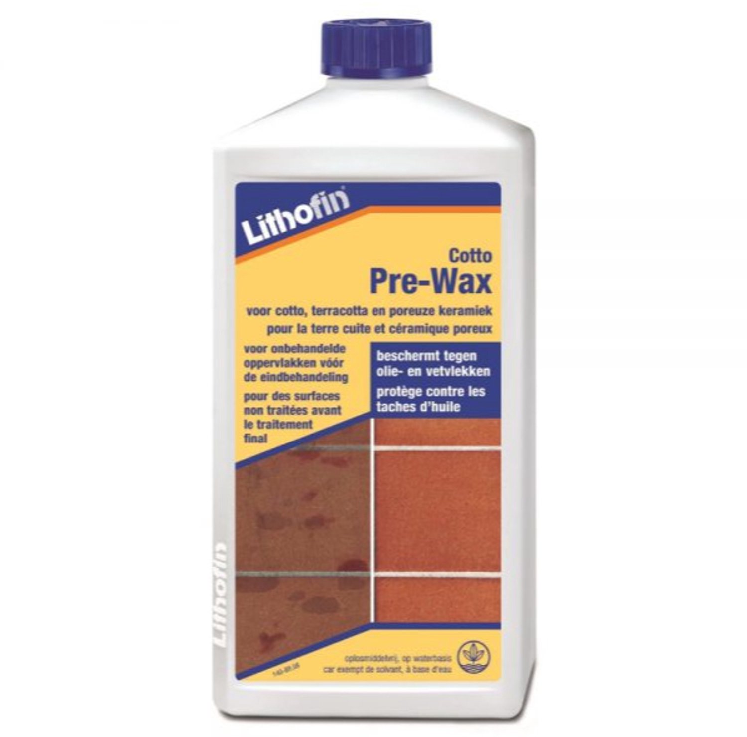 COTTO Pre-Wax - Pre-impregnatie van terracotta vloeren - Lithofin - 1 L
