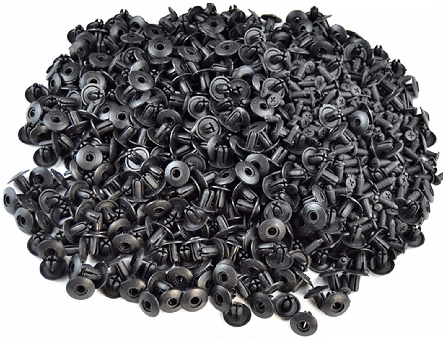 50x Universele Klemmen 8mm voor Wielkasten, Spatborden en Bumpers