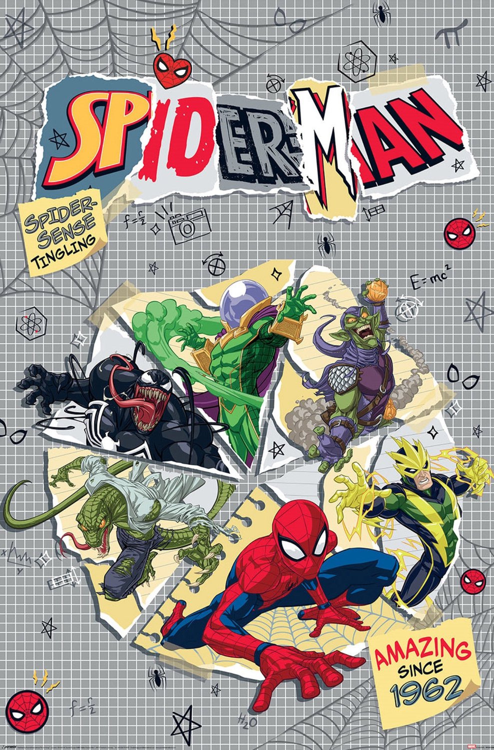 Pyramid Poster Spider-Man - Spider Sense 61x91,5cm Divers
