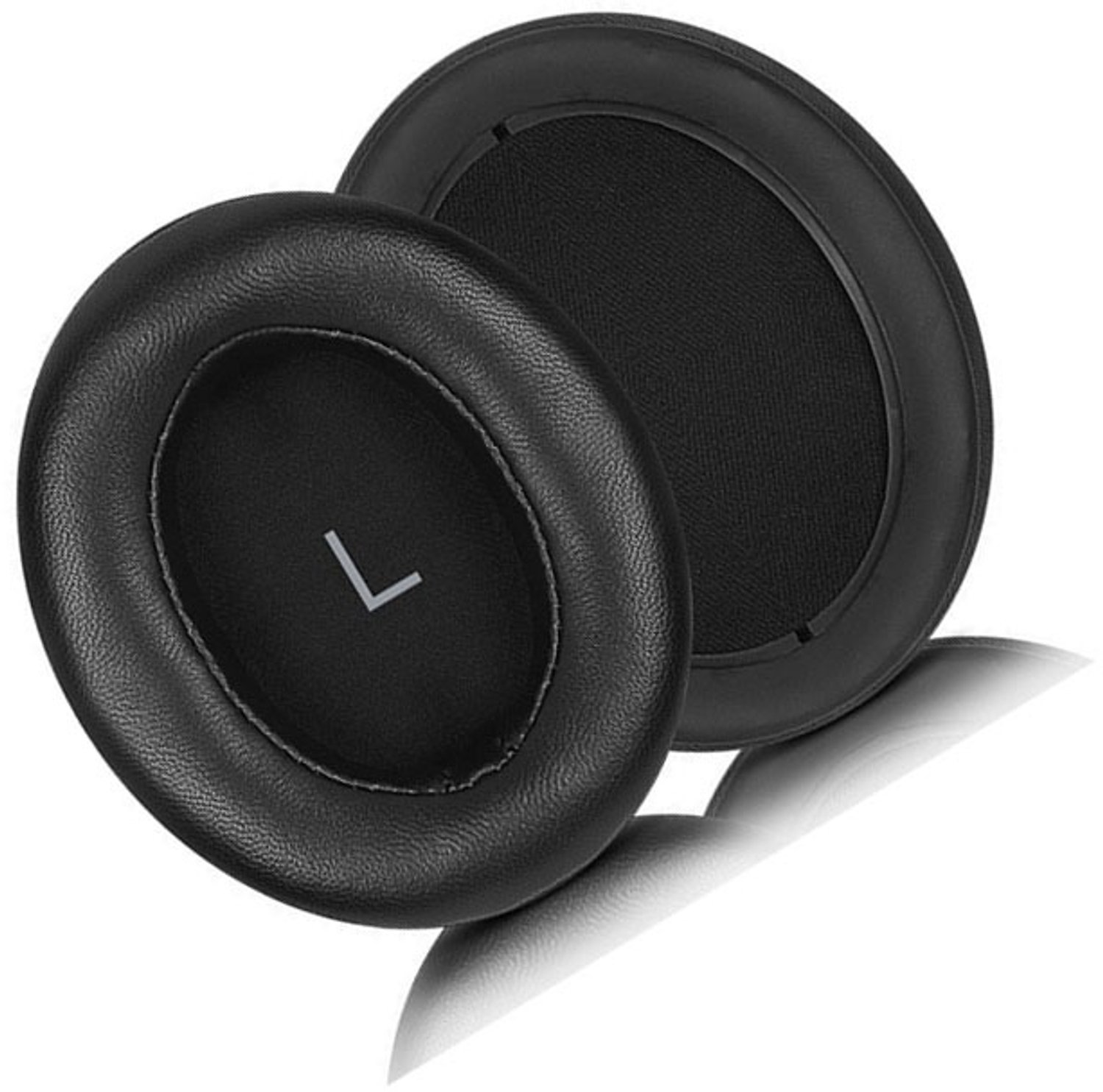 Niet-retourneerbare sticker vereist, hoofdtelefoonhoesjes [Lamsleer/met clip] Lichtgouden oorkussens [2 stuks], compatible with Sennheiser MOMENTUM 3 Wireless
