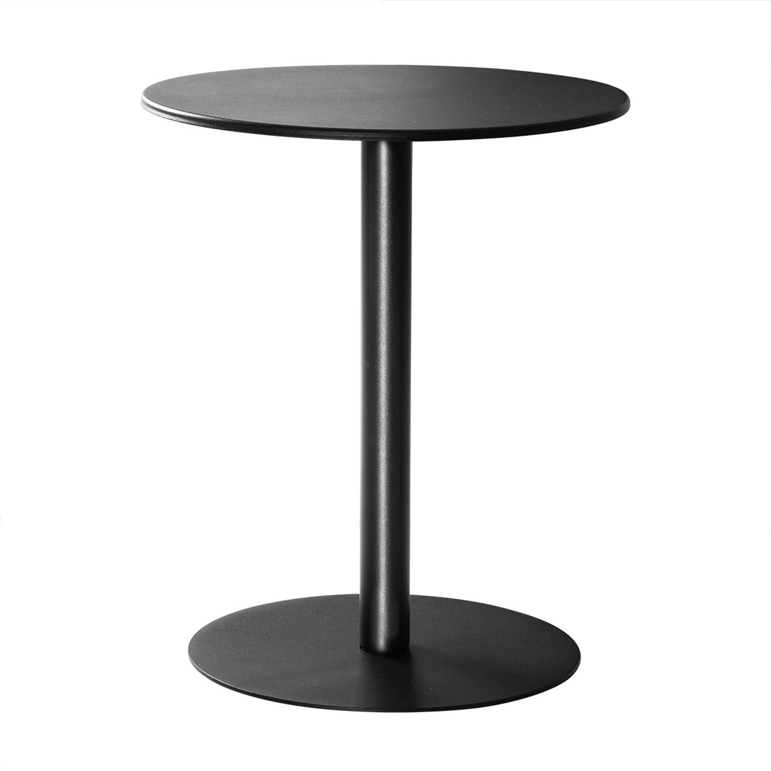 CALICOSY - Zwart metalen bankuiteinde D41 cm - SASHA