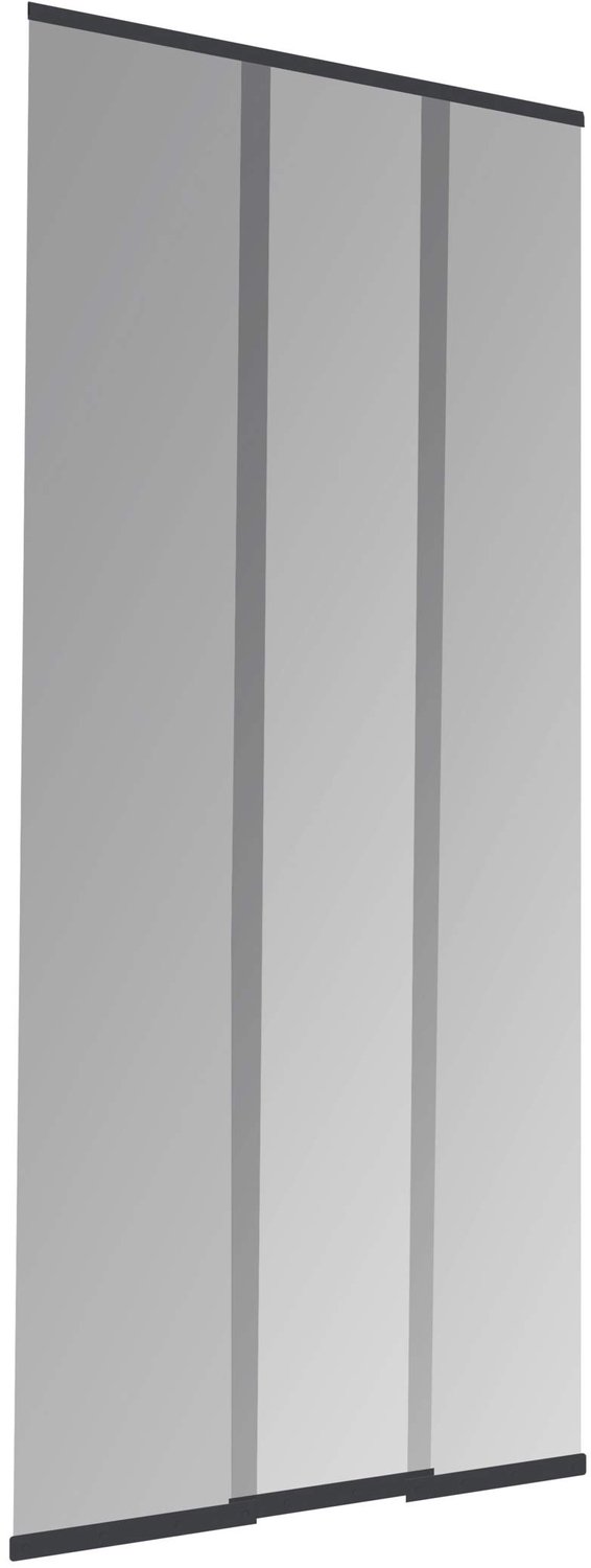 Famanu – Insectenscherm Deur Gordijn Overlapgordijn 95 x 220 cm, Antraciet