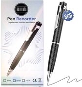Bailanta® Voice Recorder Pen 8GB – Afluisterapparatuur – Balpen met Audio Recorder – Nederlandse Handleiding – MP3 Speler – USB - Dictafoon