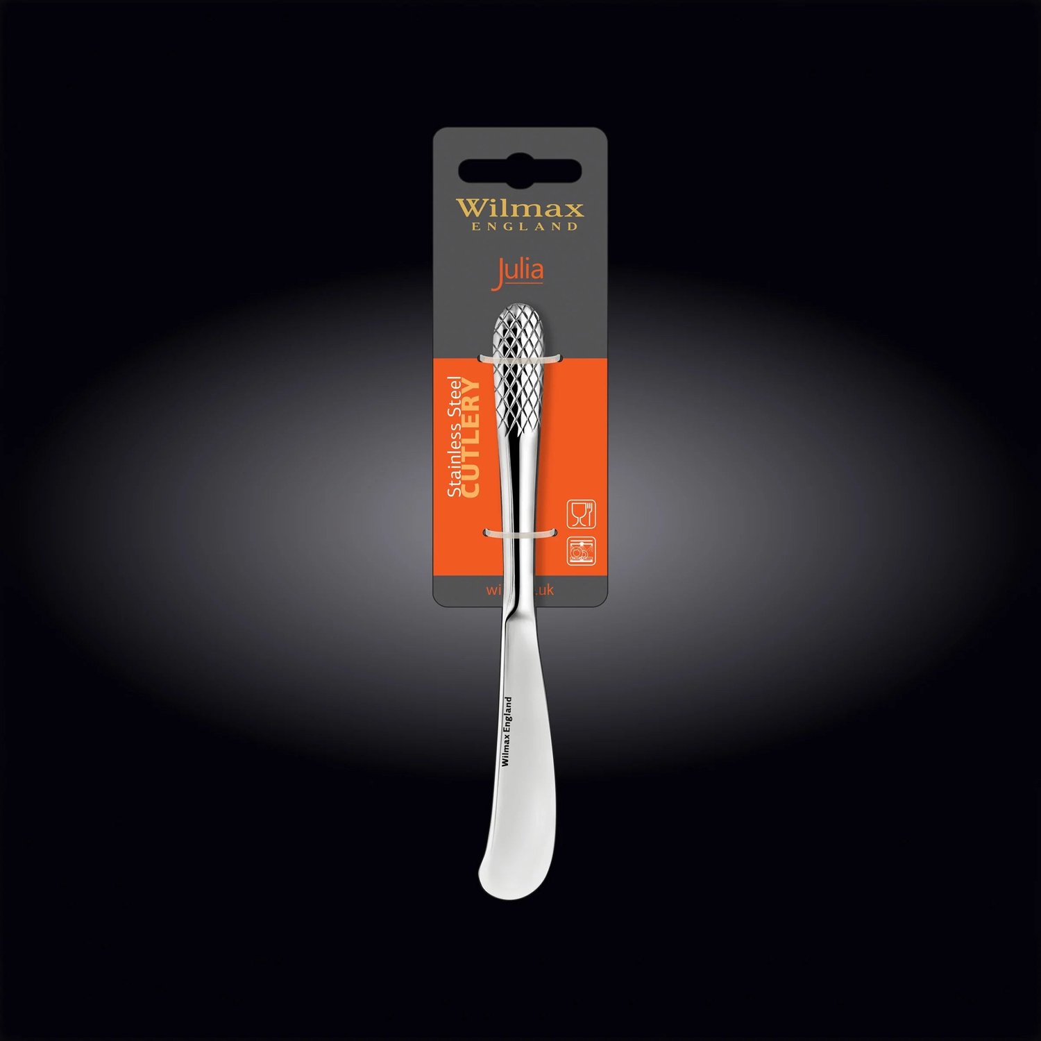 Wilmax England Botermes 17 cm RVS WL-999216/1B