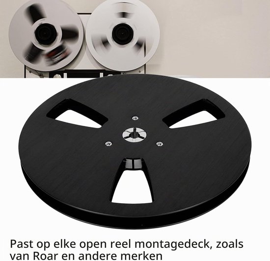 Lege 7 Inch Tape Reel voor Open Coil Audio - Aluminium Opname Accessoire met Waterproof Functie en Compatibiliteit voor Diverse Recorders — afbeelding 5