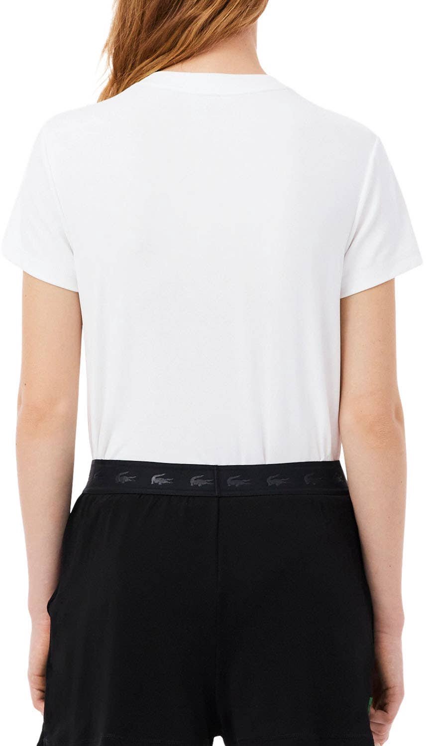 Camiseta Lacoste Essentials Tf0188 Mujer 36 Wit