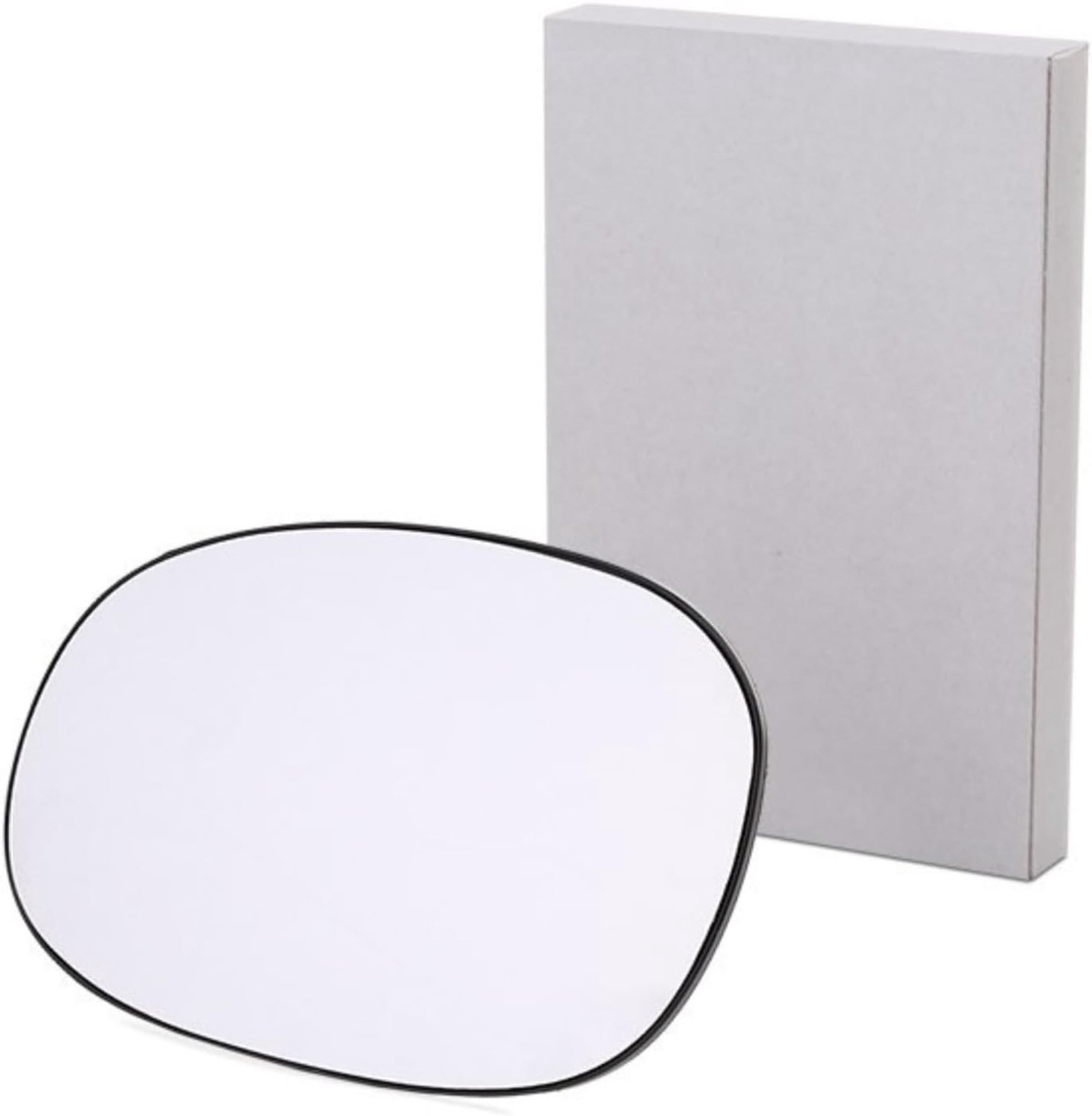 Mirror Glass with Driver Side Holder (Left) Compatible with C2 C3 Xsara Picasso 1007 206 and 206+ OEM 8151QQ 6401283 - ShopVlot