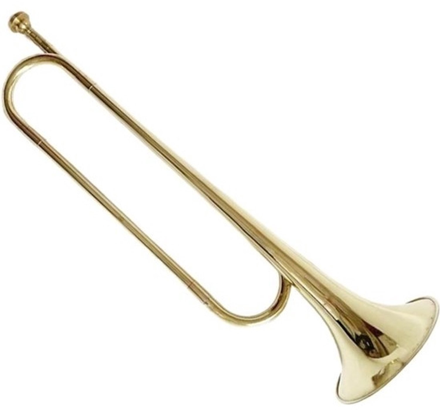 Jeugdtrompet - Leerlingtrompet Hoorn - Muziek Maken - Responsieve Zuiger - 3 x 2 x 1 cm - Goud