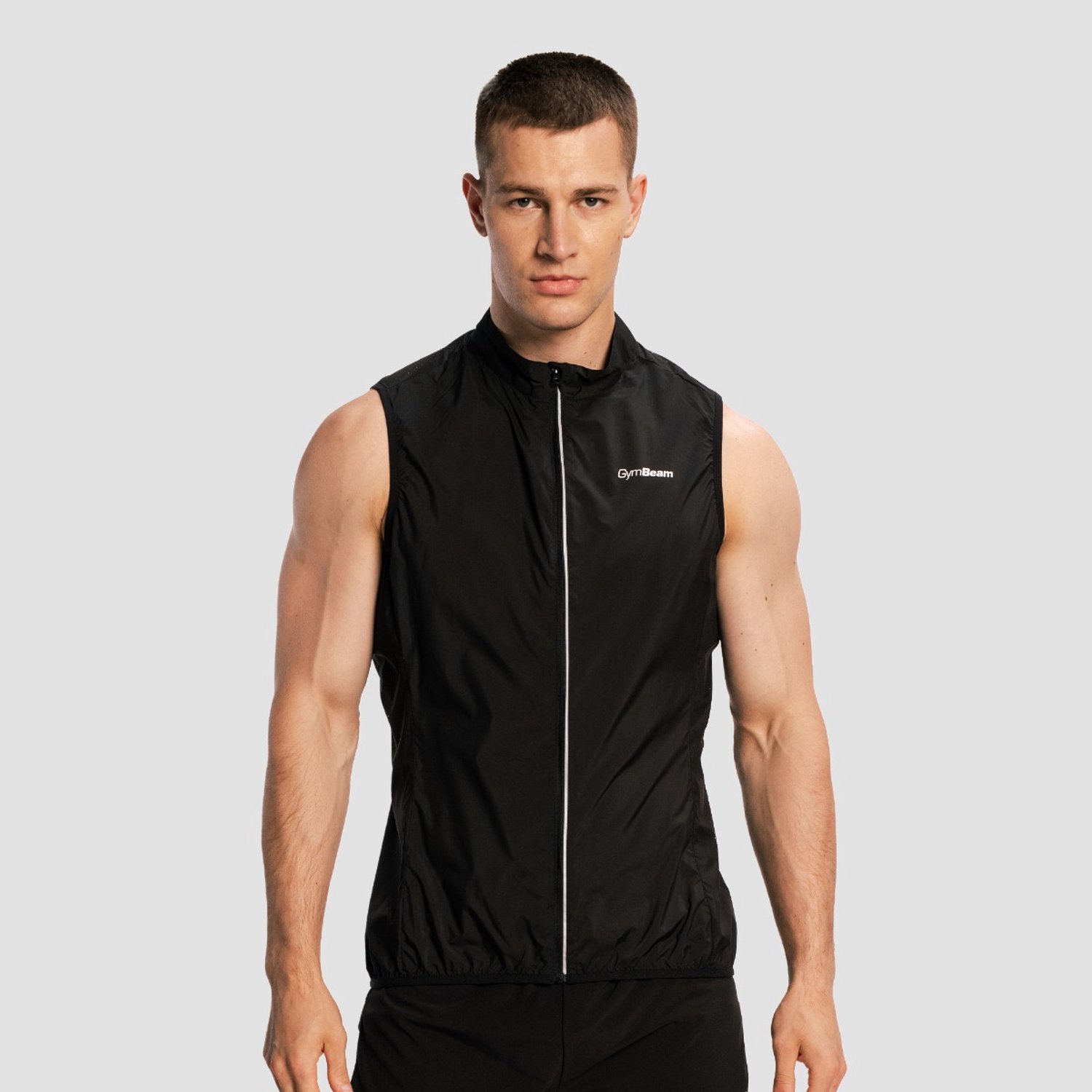 GymBeam Pulse X Hardloopjack Zwart voor heren L