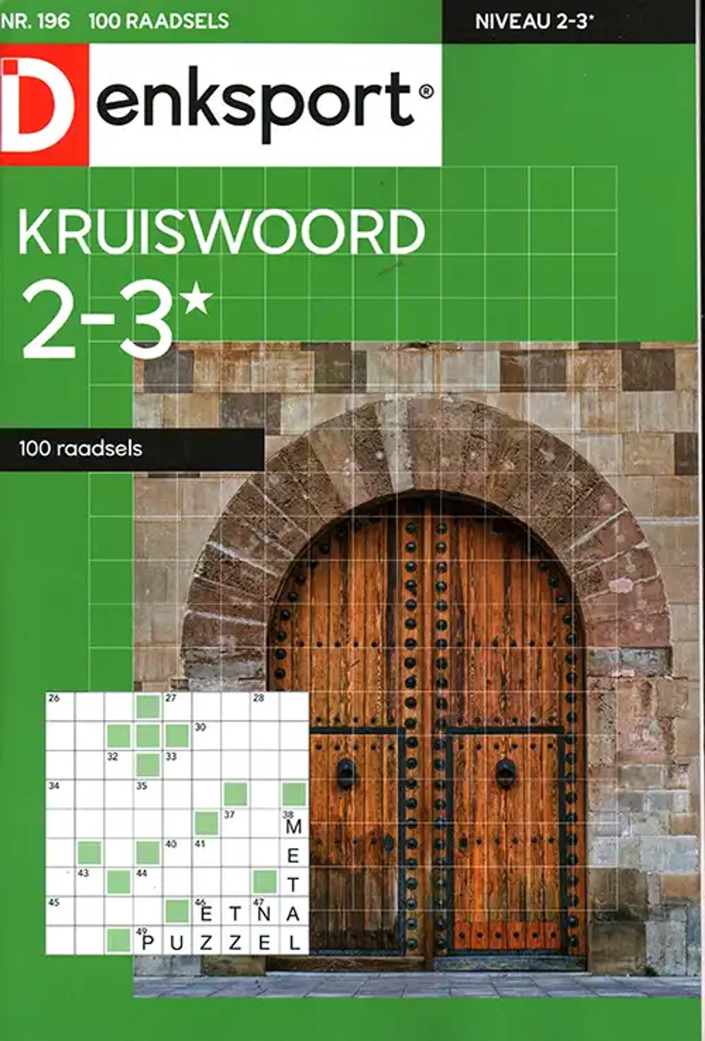 Denksport Kruiswoord 100 Raadsels - 196 2026