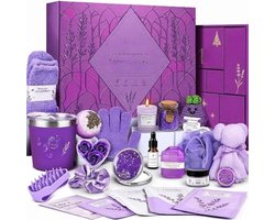 Thuys - Beauty Adventskalender 2026 – 24 Dagen Self-Care – Wellness & Beauty Cadeaus – Lavendel – Bad, Skincare & Lifestyle – Kerst Cadeau voor Vrouwen
