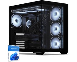 Sedatech Advanced Gaming PC Waterkoeling Elite • AMD Ryzen 5 7600X 6x 4.7GHz • Radeon RX 9060 XT • 32Gb DDR5 • 1Tb SSD M.2 • WiFi • Bluetooth, USB C • Windows 11 • Desktop computer