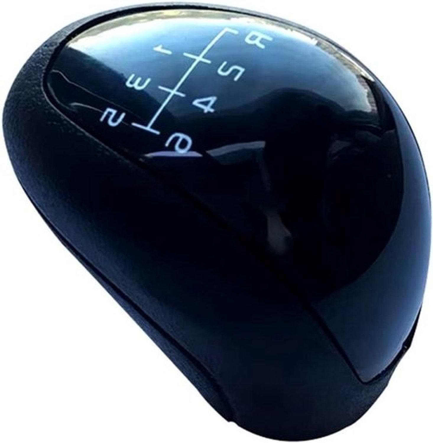 Versnellingspookknop - Schakelhendel - Rijervaring Verbeteren - 6 Versnellingen - 5 cm - Zwart