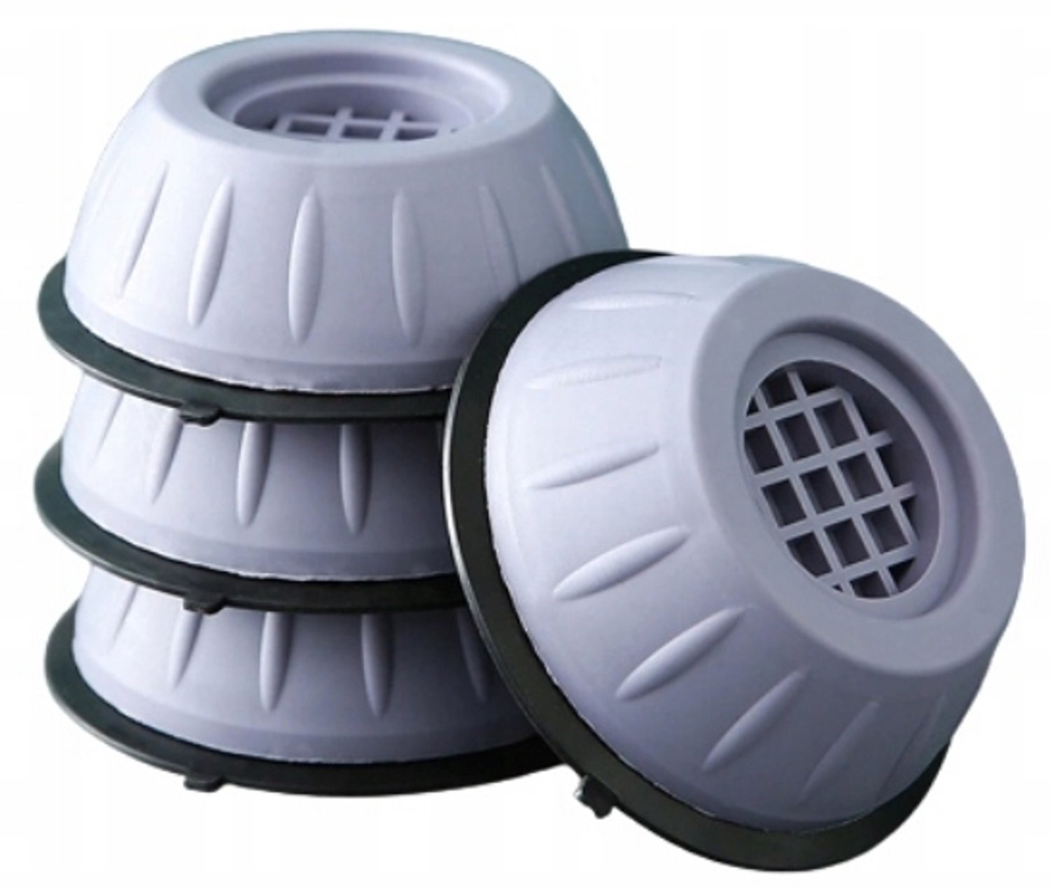 4x Antivibratie Rubberen Matten voor Wasmachine, Vaatwasser, Koelkast