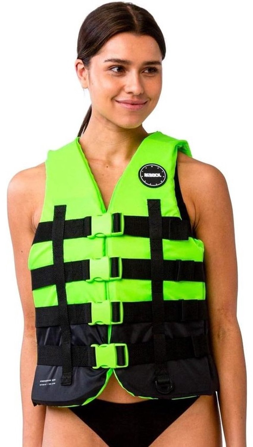 Reddingsvest Hond - Zwemvest Veiligheid - Waterpret Veilig - Vier Gespen Sluiting - Maat XS - Limoen