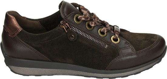 Ara Osaka Highsoft Donkerbruine Sneakers