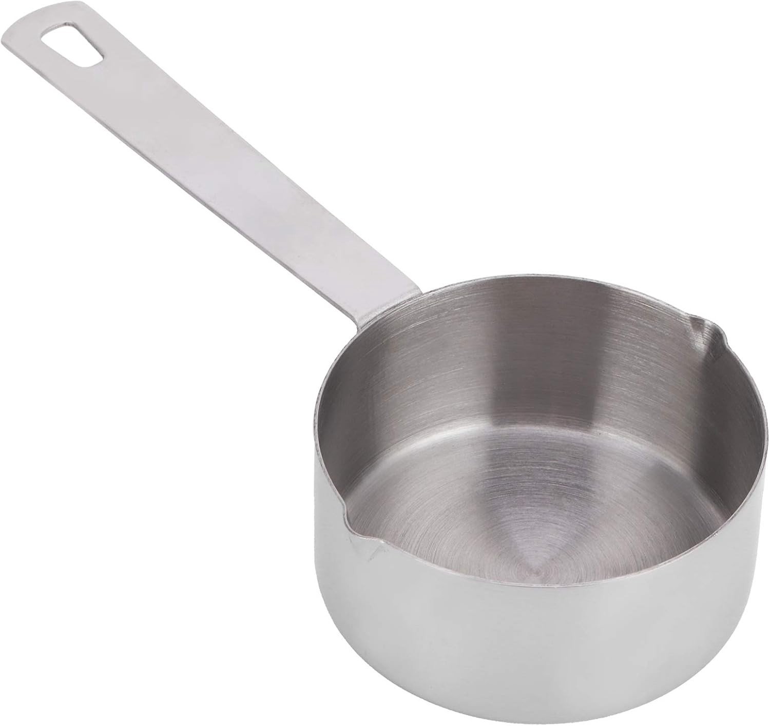 Maatlepels - Roestvrij staal - 125 ml - Met Weegschaal Voor Droge En Vloeibare Ingrediënten - Voor Koken En Bakken