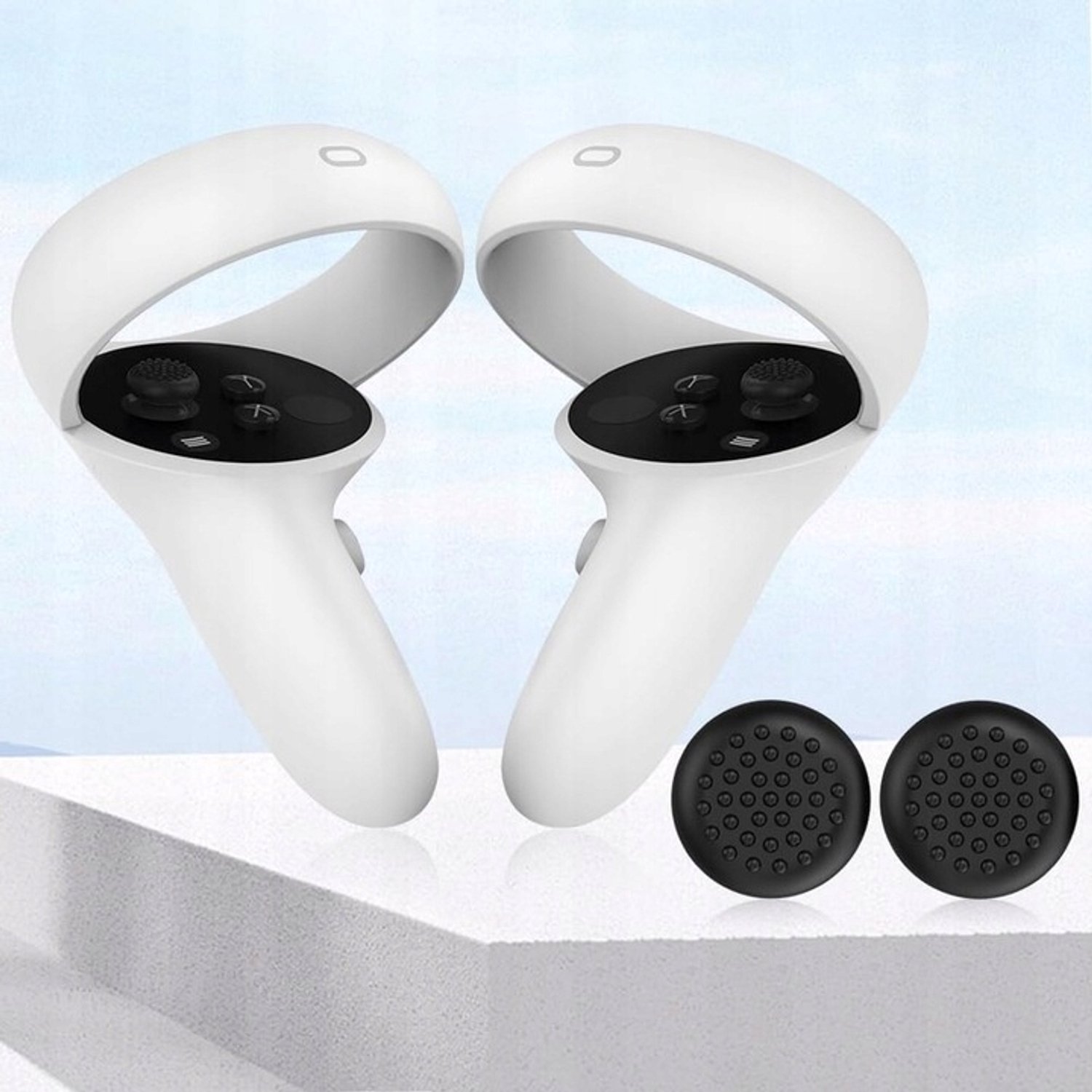 Merkloze VR Controller Thumbstick Grips voor Meta Quest 2/3 & PSVR2