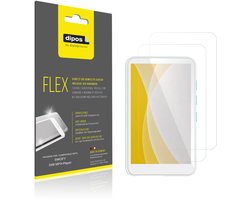 dipos – 2x Beschermfolie geschikt voor SWOFY D08 MP3-Player | 3D Full Cover Screenprotector | 100% Passend