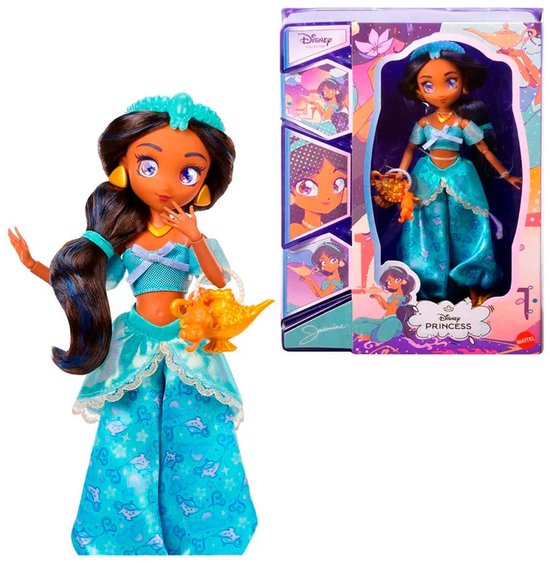 Disney Collector Prinses Jasmine - Mangapop en accessoires - Beweegbaar en verzamelobject van Disney — afbeelding 3