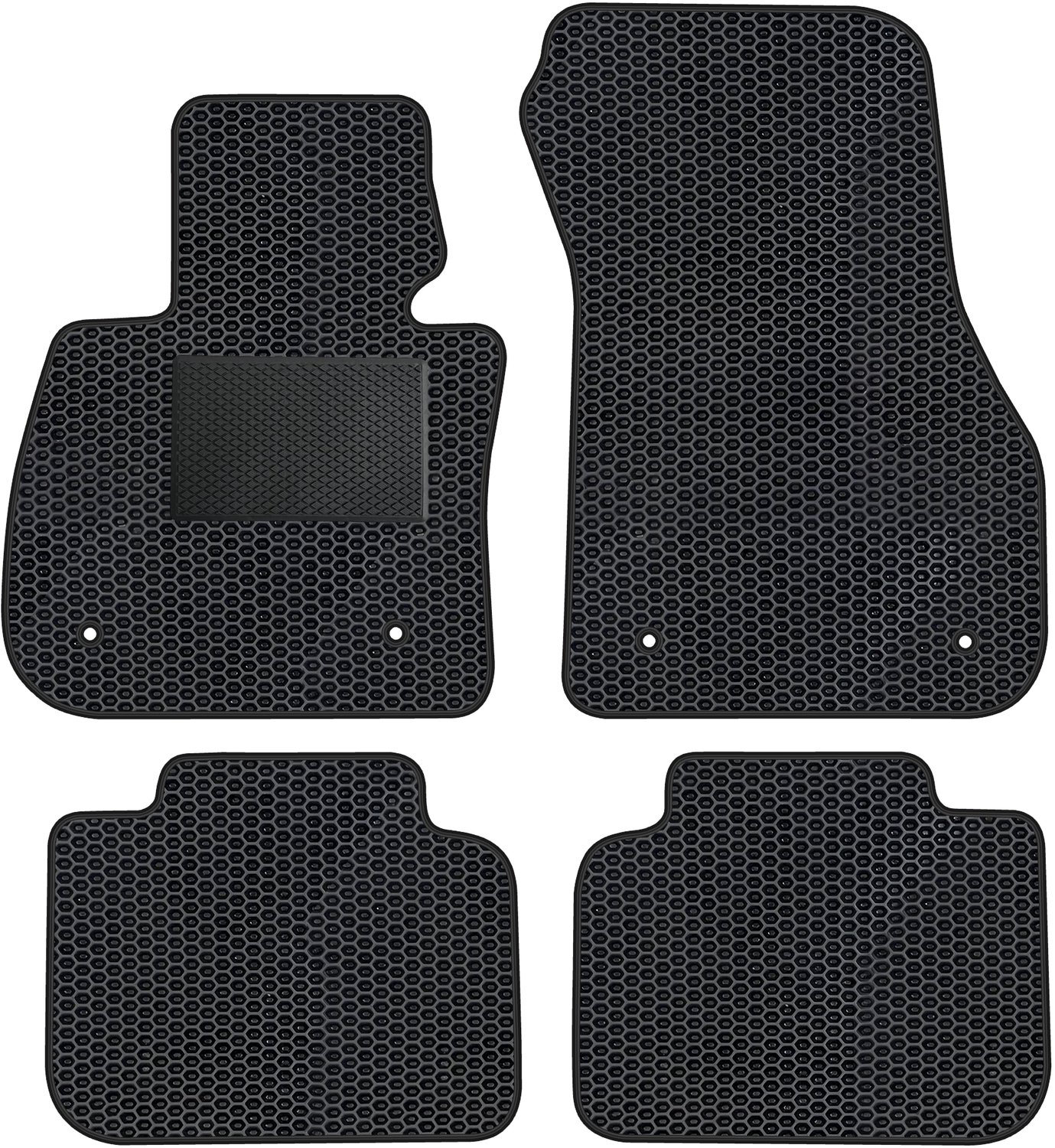 BM068_EVA_POD - Auto vloermatten set - Voor BMW 1er E81 3 Deur 2007-2011 - Met extra versteviging
