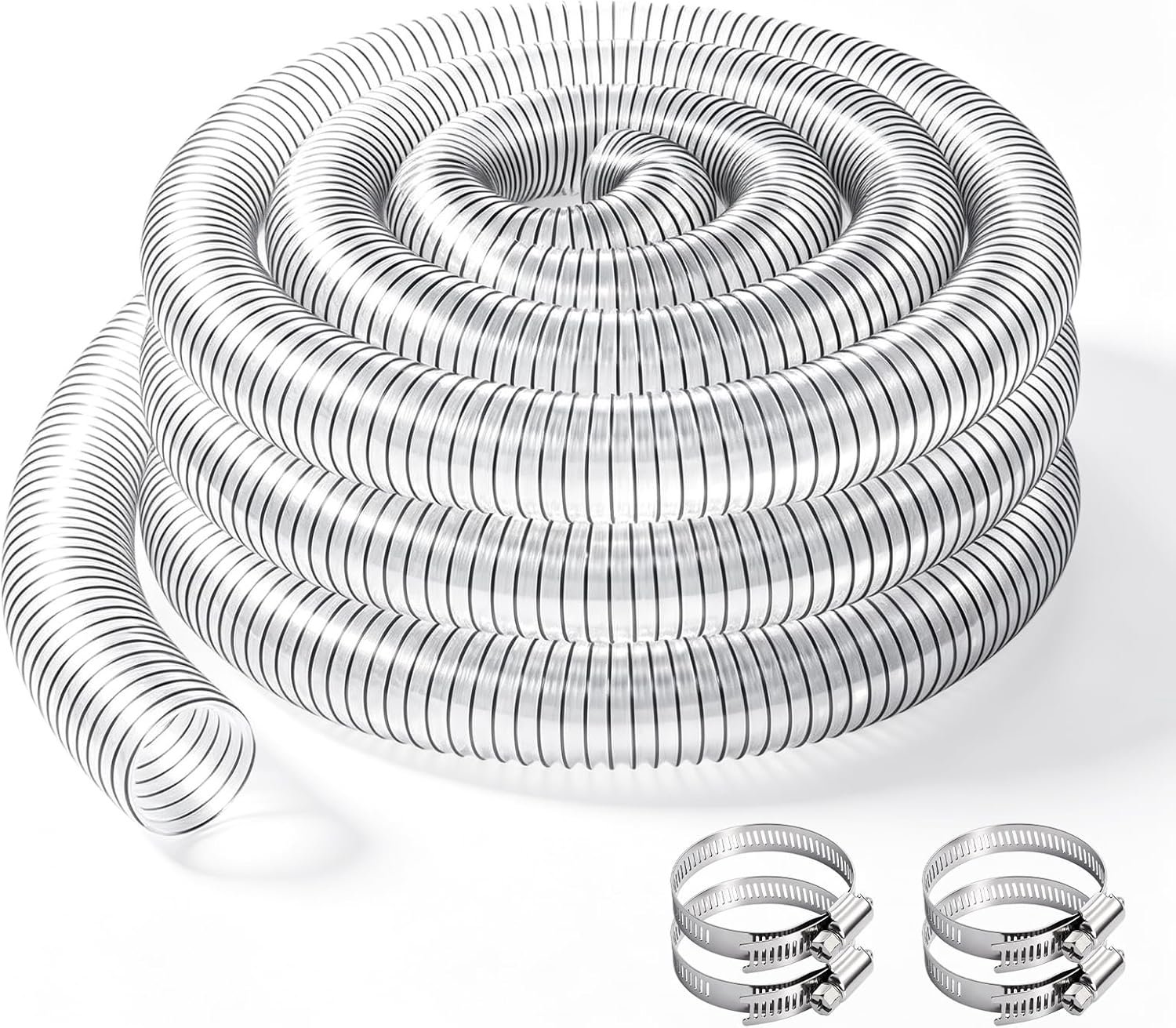 Transparante PVC Stofverzamelslang voor Universeel Gebruik