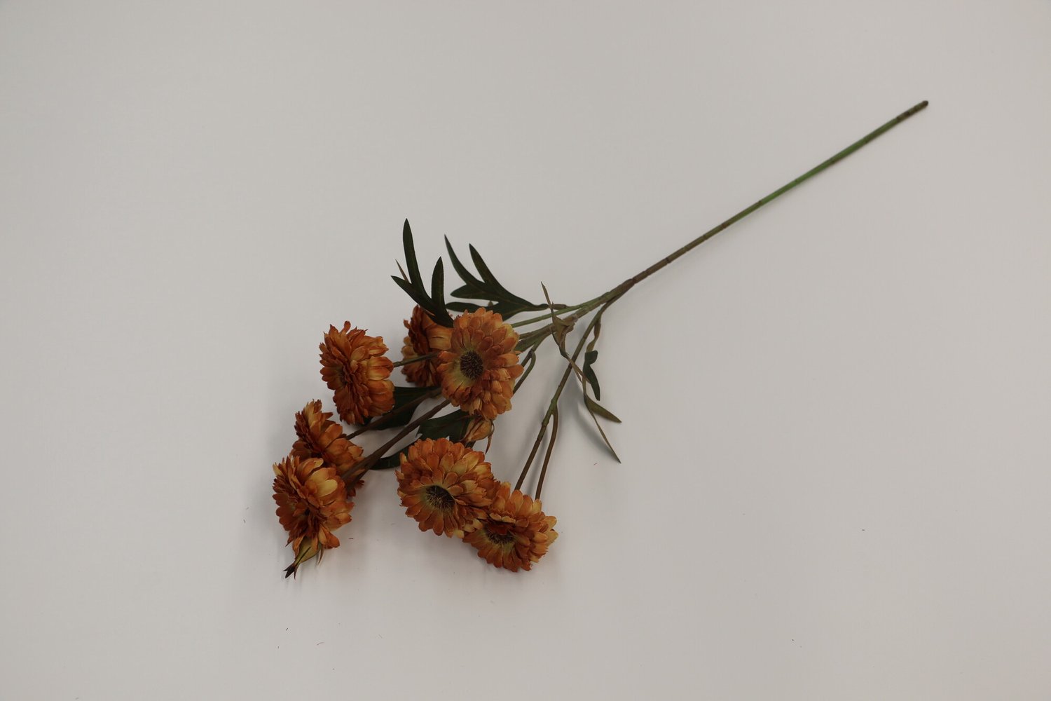 Kunstbloem Margriet 59cm amber