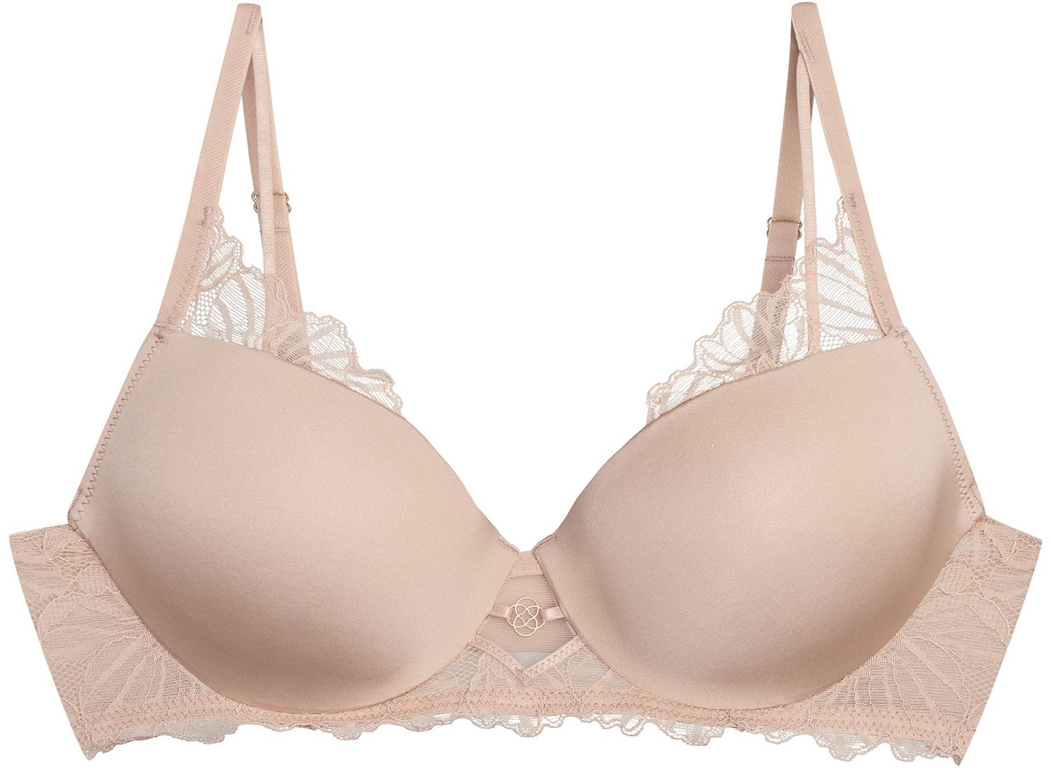 ESOTIQ Briana - Push-upbeha - Goudbruin - Kantdetails