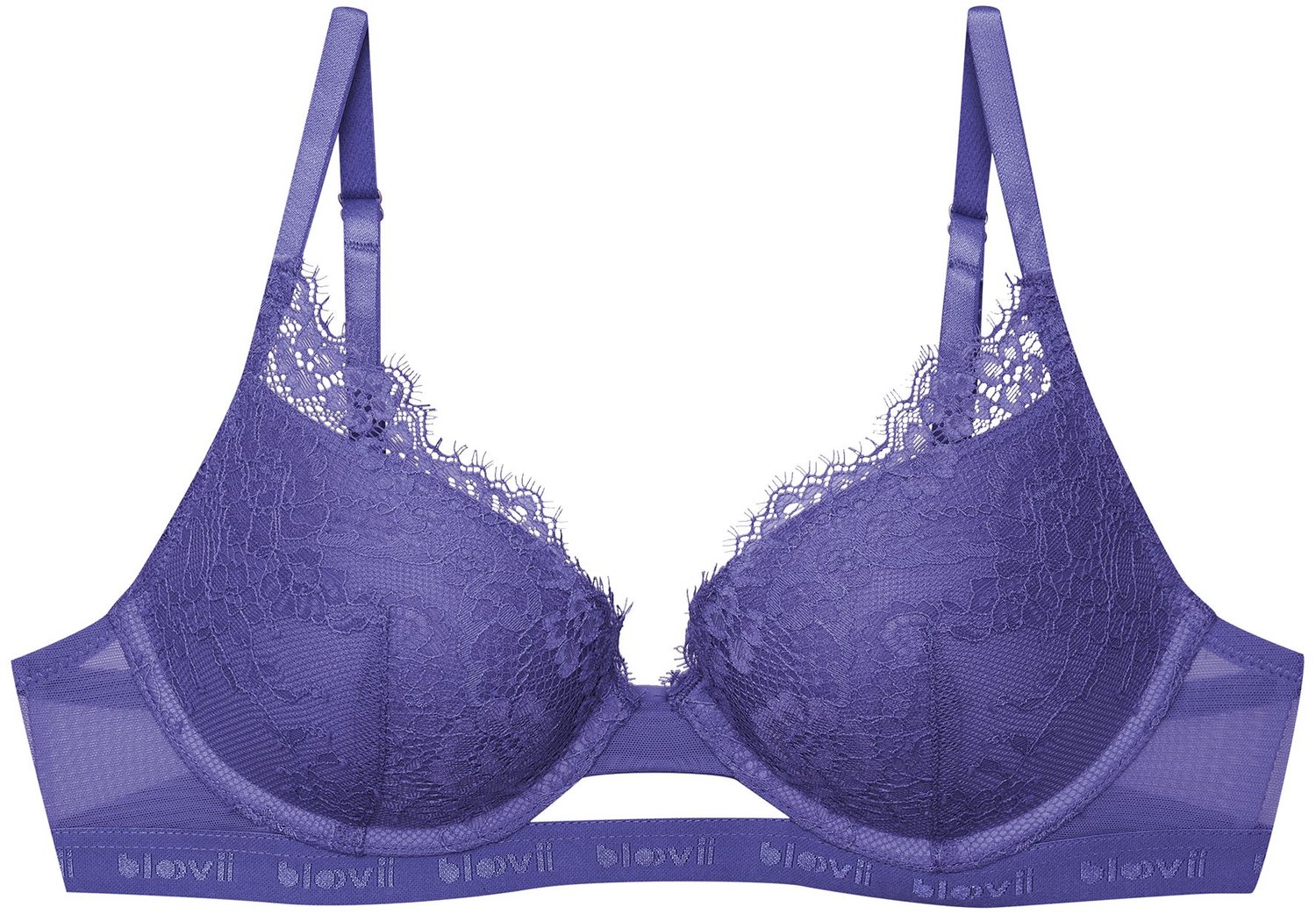 ESOTIQ Bloovii Ocrissa - Push-upbeha - Blauw - 80B - Kant