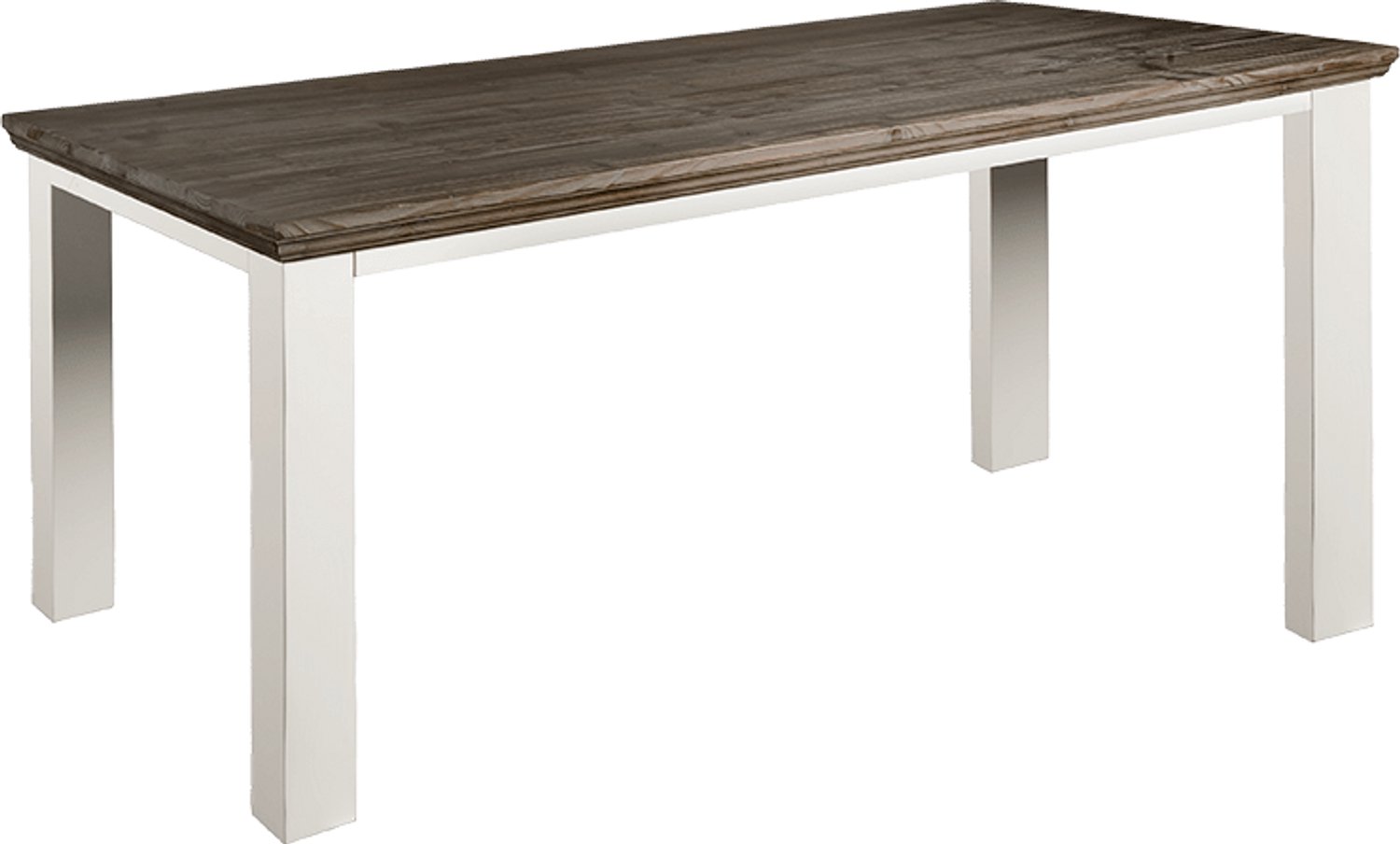 Tower Living Fleur eettafel - 180 cm vierkant - wit