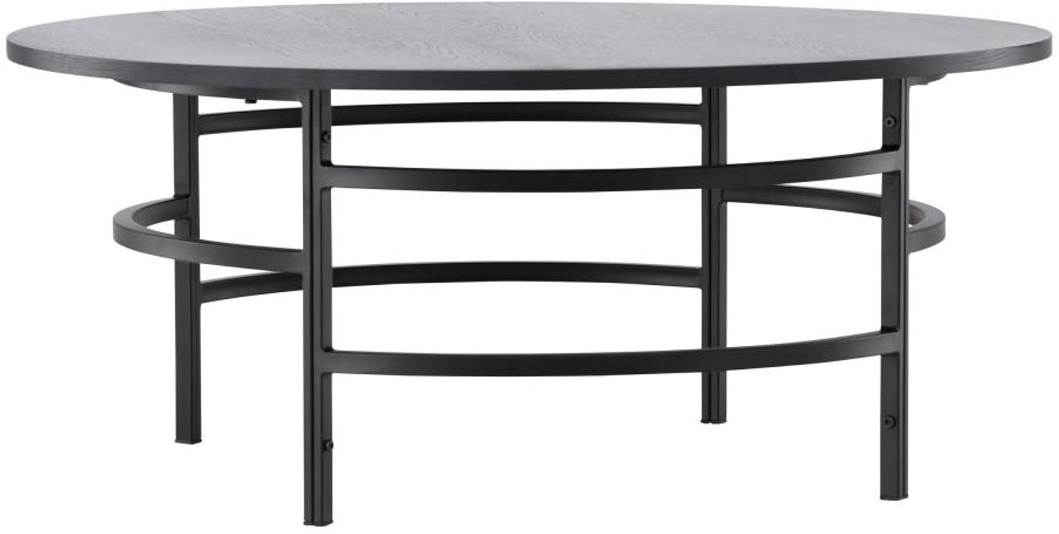 Svea Zeno ronde salontafel - ø100 cm - zwart