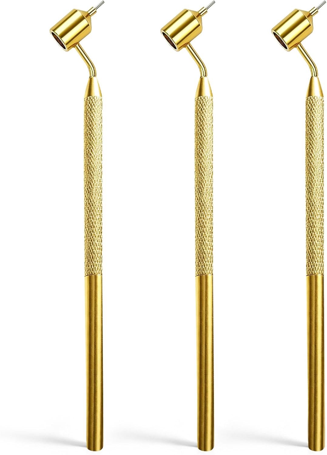 Set van 3 precisie lakstiften 0,3/0,5/0,7 mm - lakdoppen voor autolak - ideaal voor schadeherstel - ShopVlot
