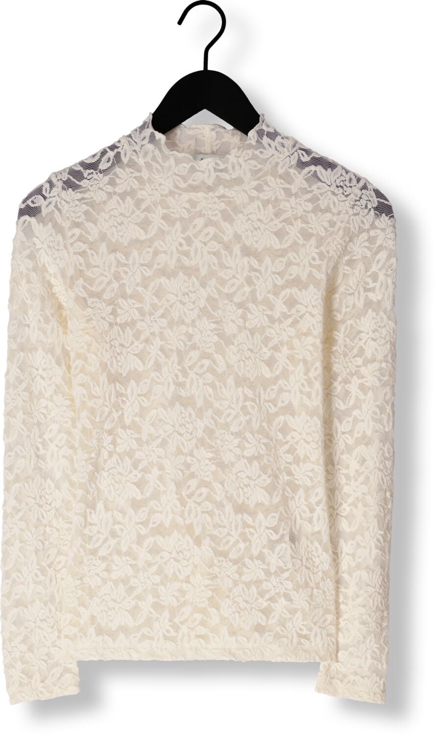 Rosemunde Delicia Tops & T-shirts Dames - Shirt - Ecru - Maat XS