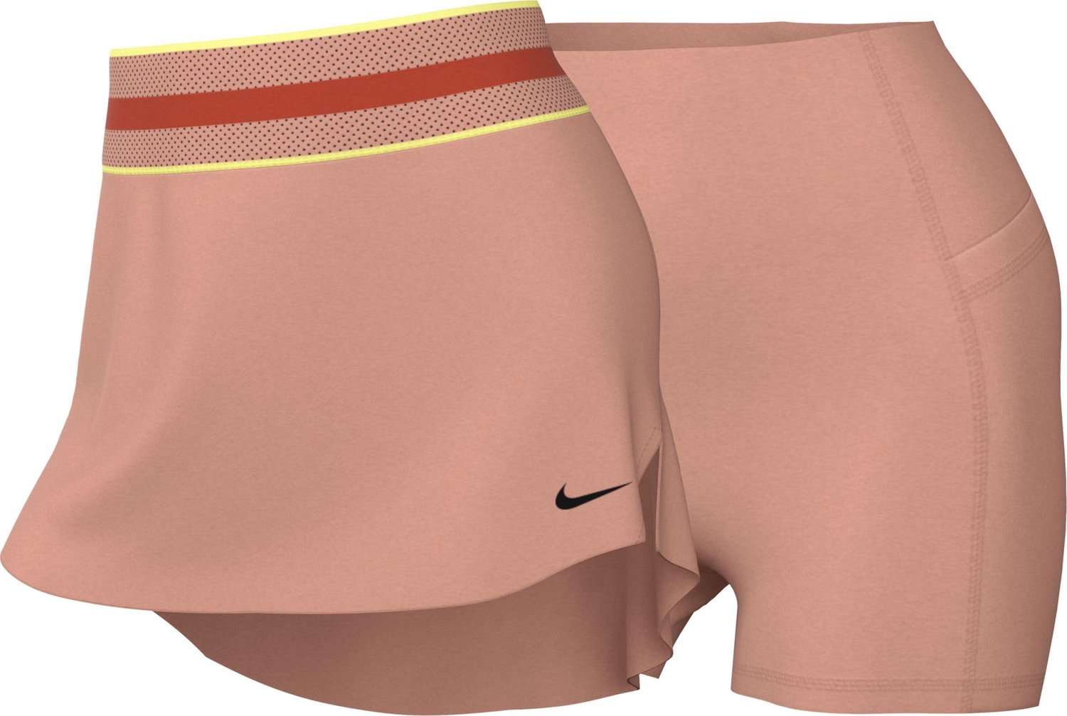 Nike Slam Skort RG Skort Dames Roze